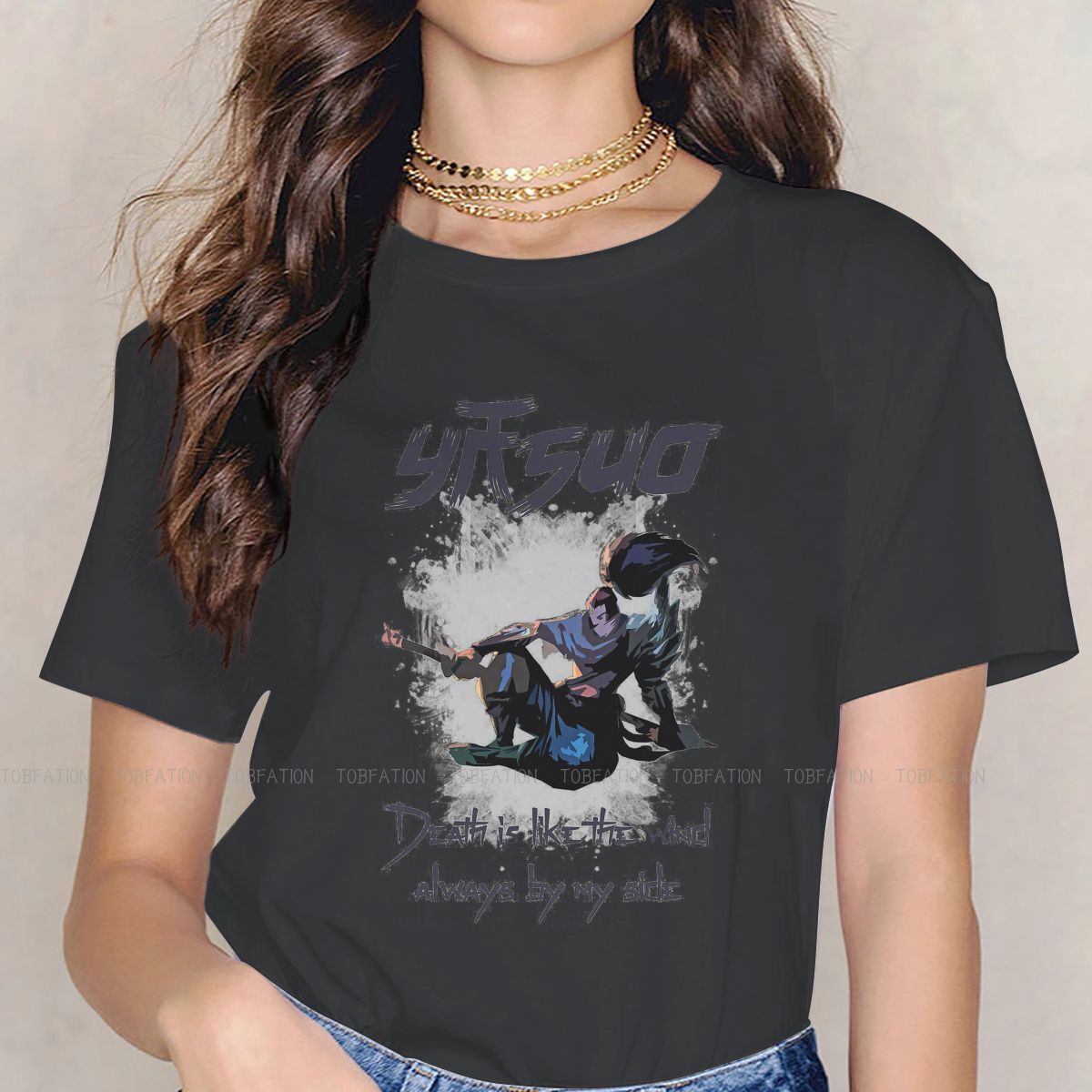 Yasuo TShirt  Pure Cotton - League of Legends Fan Store