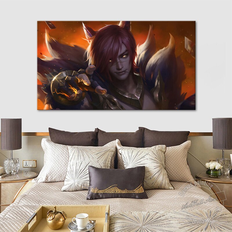 Sett "The Boss" Poster - Canvas Painting - League of Legends Fan Store