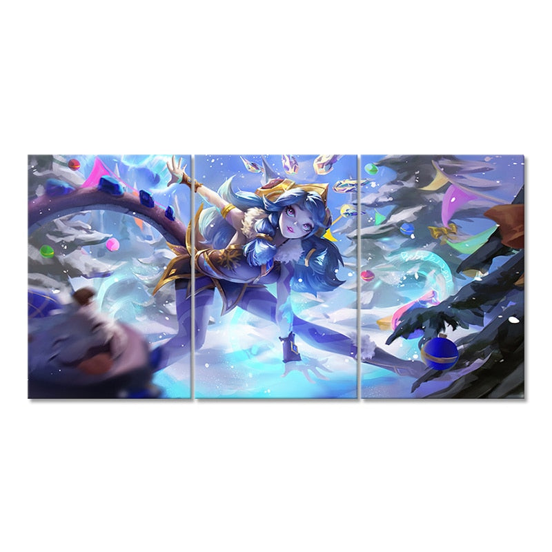 Neeko "The Curious Chameleon" Poster - Canvas Painting - League of Legends Fan Store