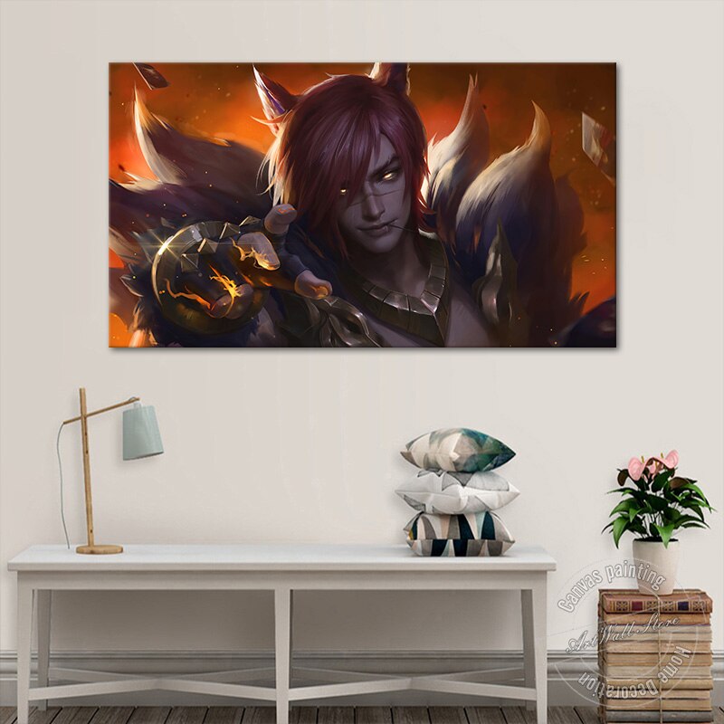 Sett "The Boss" Poster - Canvas Painting - League of Legends Fan Store