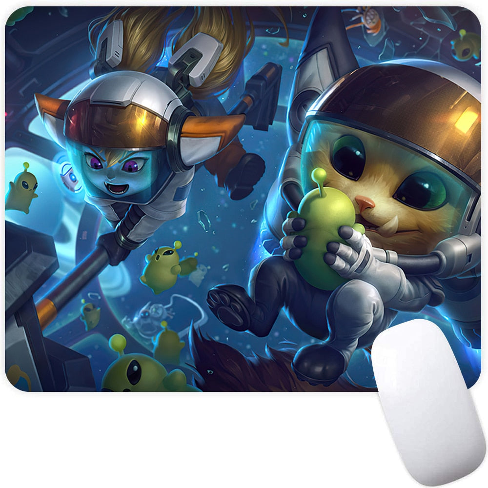 Gnar Mouse Pad Collection  - All Skins - - League of Legends Fan Store