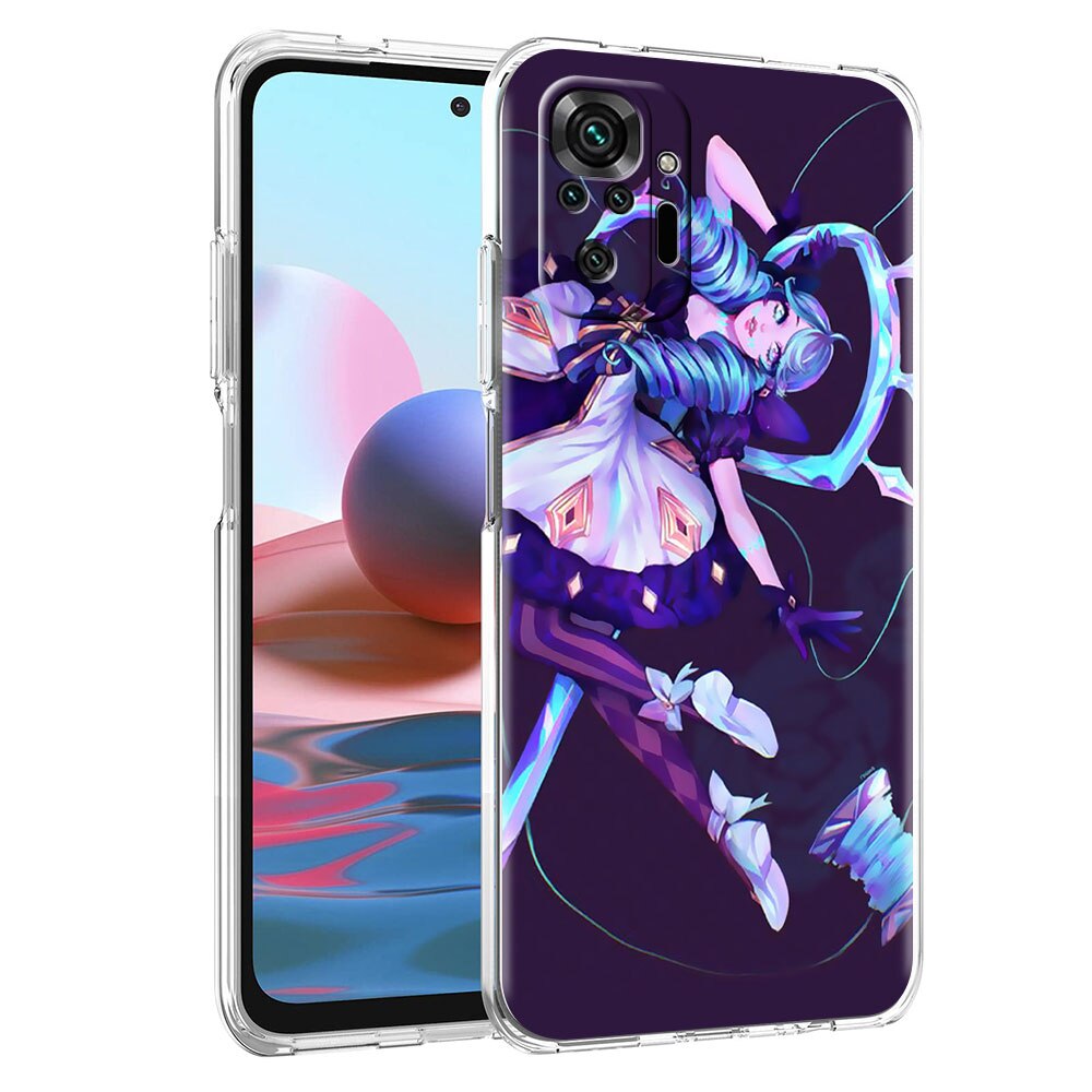 Collection 1 Transparent Soft Phone Case for Xiaomi Redmi Note 10 5G 10 Pro 9s 4G 9 7 8 8T 9T 10S Mobile Phone Bag Game League Of Legends Lol - League of Legends Fan Store