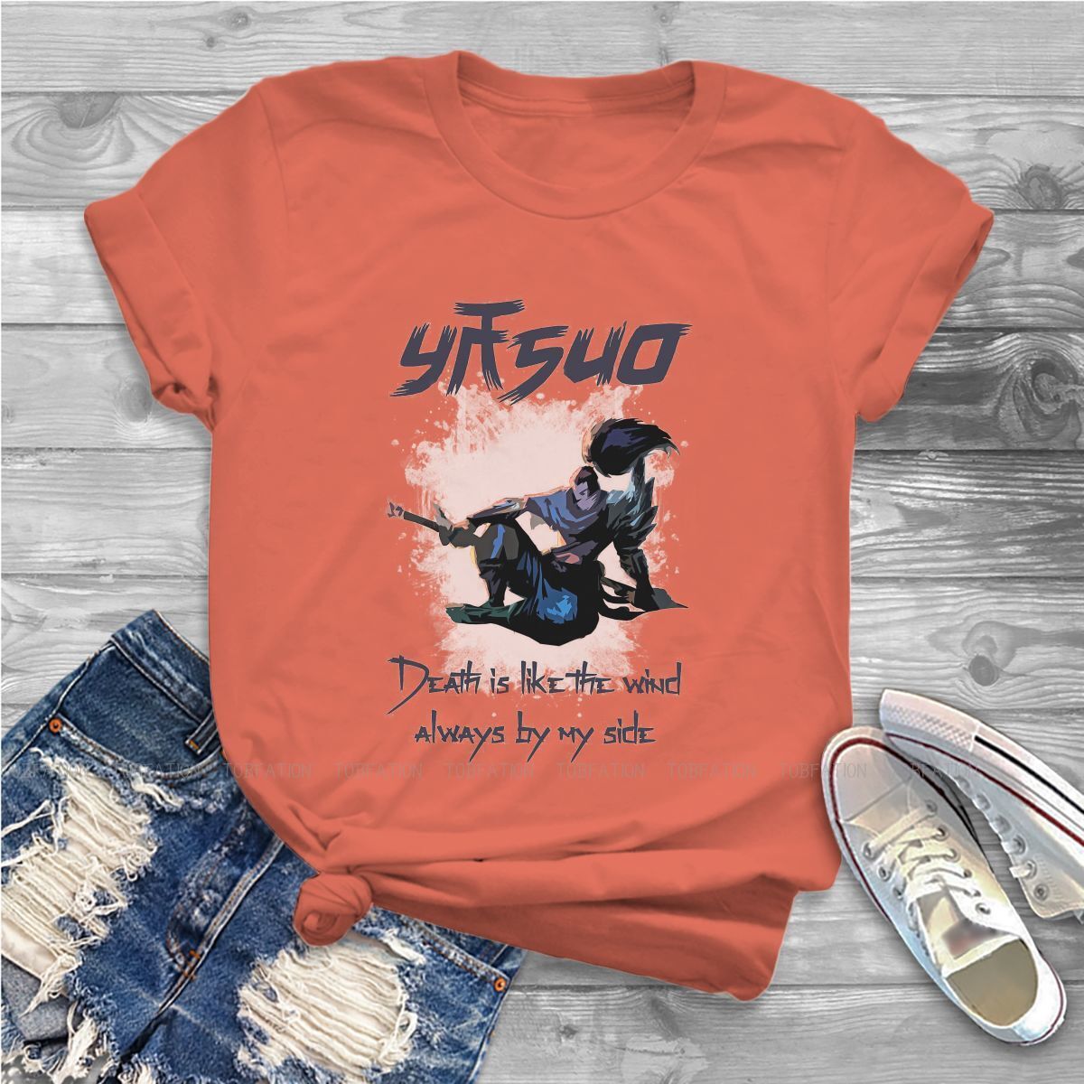 Yasuo TShirt  Pure Cotton - League of Legends Fan Store