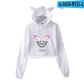 K/DA The Baddest Cat Ear Crop Hoodies Collection - League of Legends Fan Store