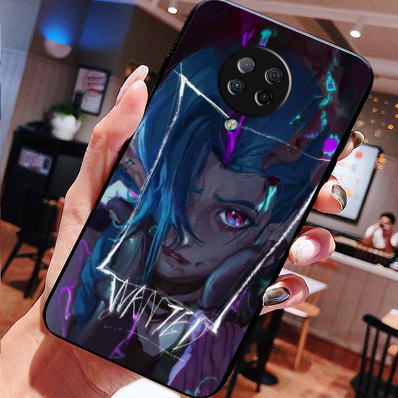 Collection 1 Arcane jinx Phone Case For Xiaomi Mi Redmi Note 7 8 9 10 11 pro t s A 10 Lite pro - League of Legends Fan Store