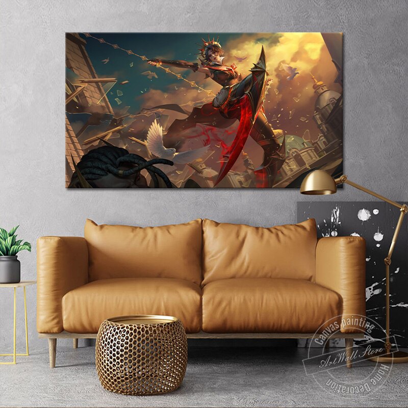 Camille Ferros Poster - Canvas Painting - League of Legends Fan Store