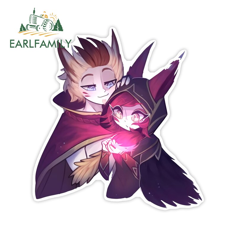 Xayah and Rakan Stickers - League of Legends Fan Store