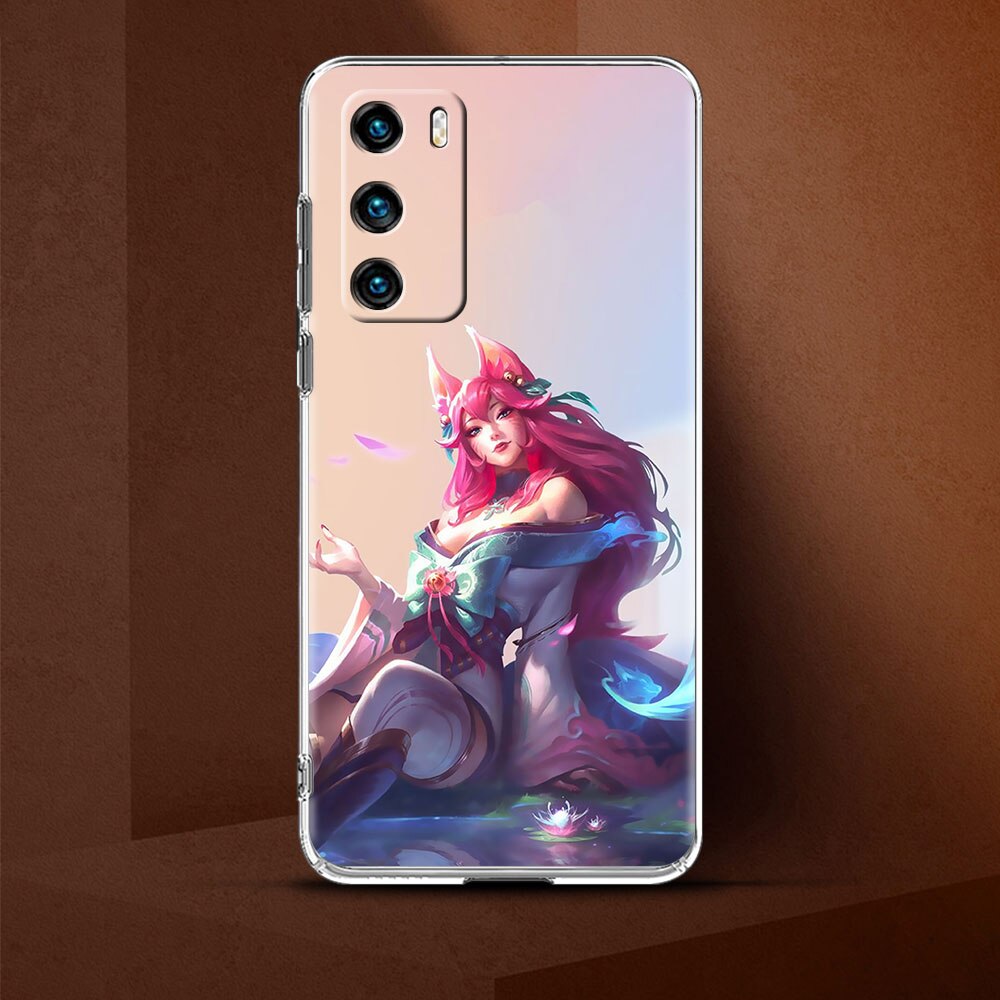 Collection 2 League Of Legends Lol Cool Transparent Clear Phone Case for Huawei P30 Pro P40 Lite P Smart Z P20 P50 phone Bag Cover Shell - League of Legends Fan Store