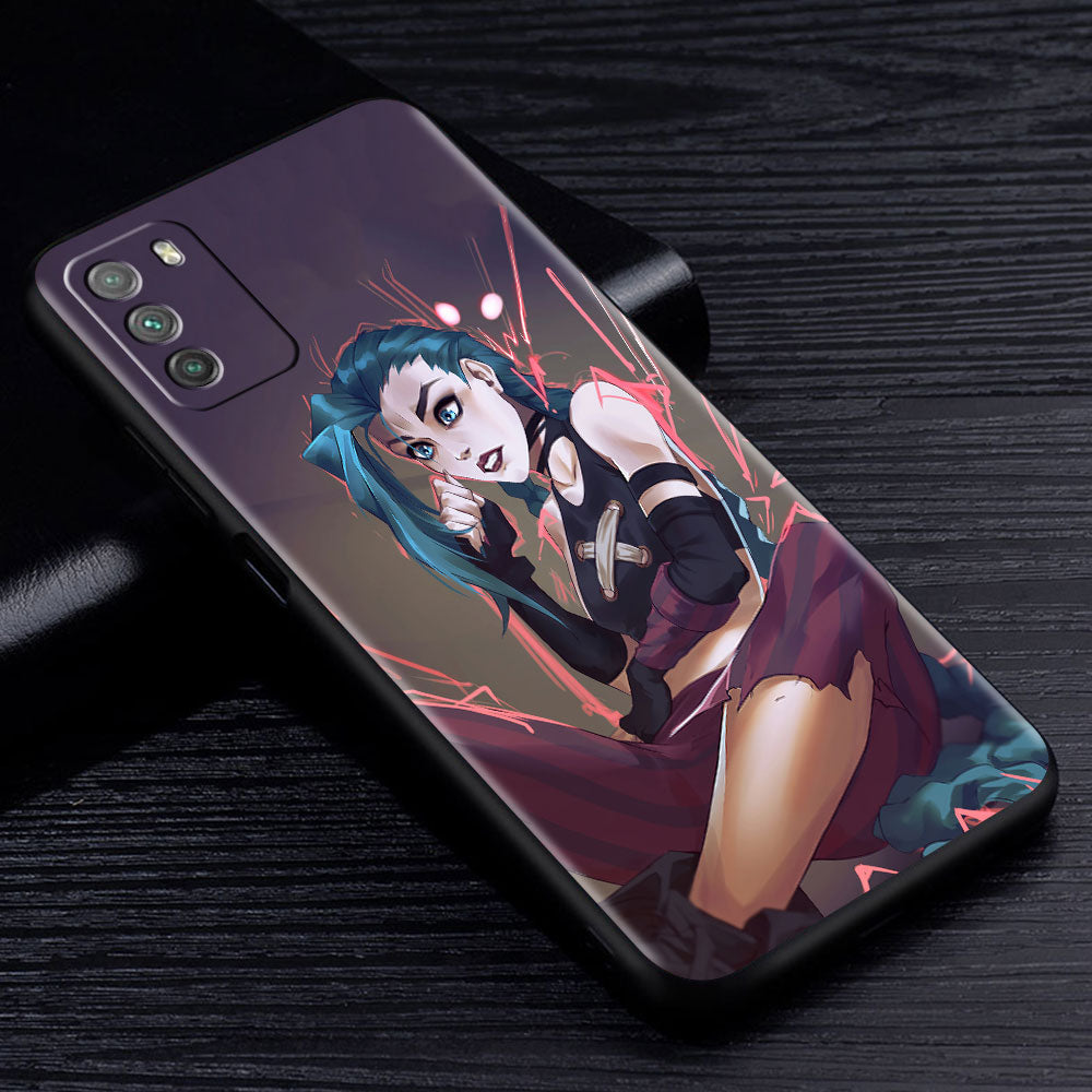 Arcane Hot Anime TPU Case For Xiaomi Mi Poco X3 NFC M4 Pro M3 F3 GT F1 X2 11T 11 Lite 10T 9T Note 10 Black Soft Phone Cover Capa - League of Legends Fan Store