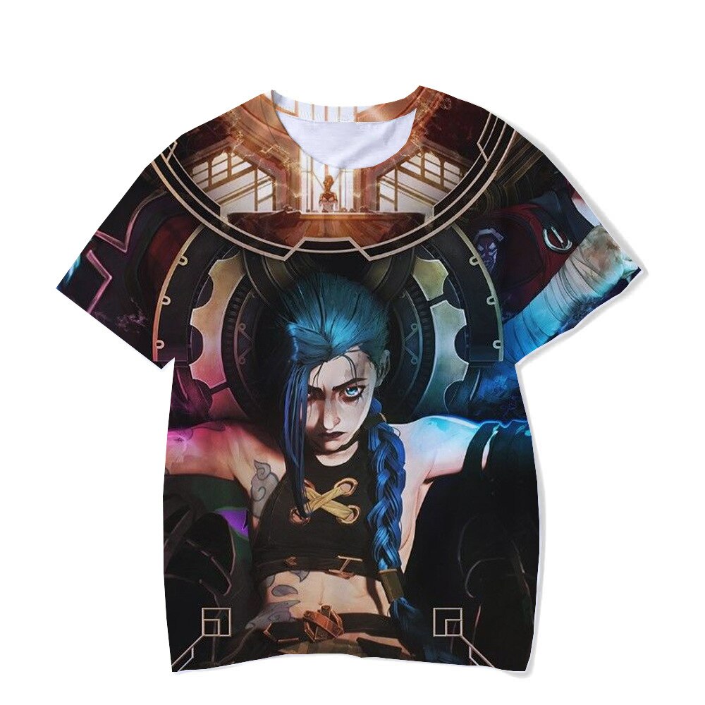 Freedom Jinx Hipster T Shirts - League of Legends Fan Store