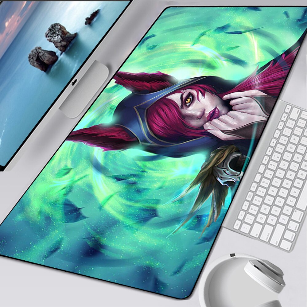 Xayah Rakan Mouse Pad Collection  - All Skins - - League of Legends Fan Store