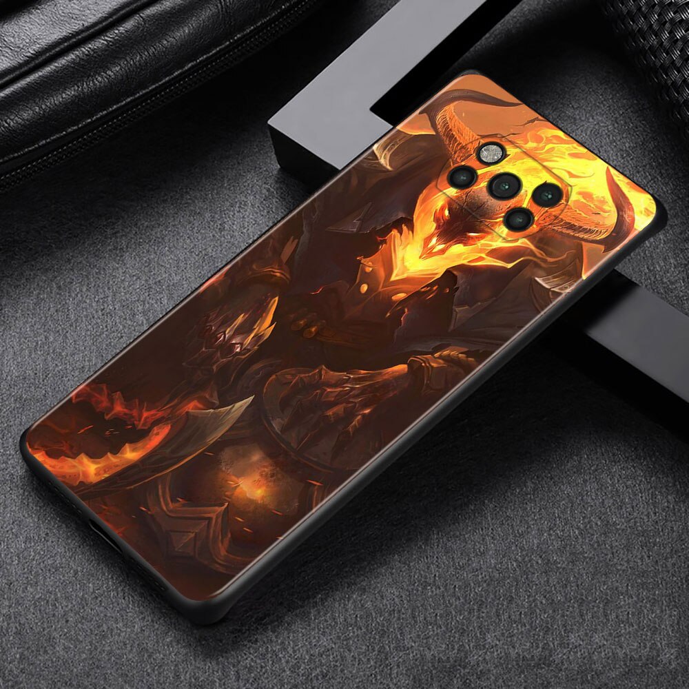 League Of Legends Lol Phone Case For Xiaomi Poco X3 NFC M3 Pro 5G F3 GT Pocophone F1 Silicone Cover for Poco X3 NFC M3 Coque Bag - League of Legends Fan Store