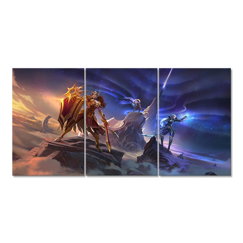 Leona Pantheon Diana Poster - Canvas Painting - League of Legends Fan Store