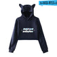 K/DA The Baddest Cat Ear Crop Hoodies Collection - League of Legends Fan Store