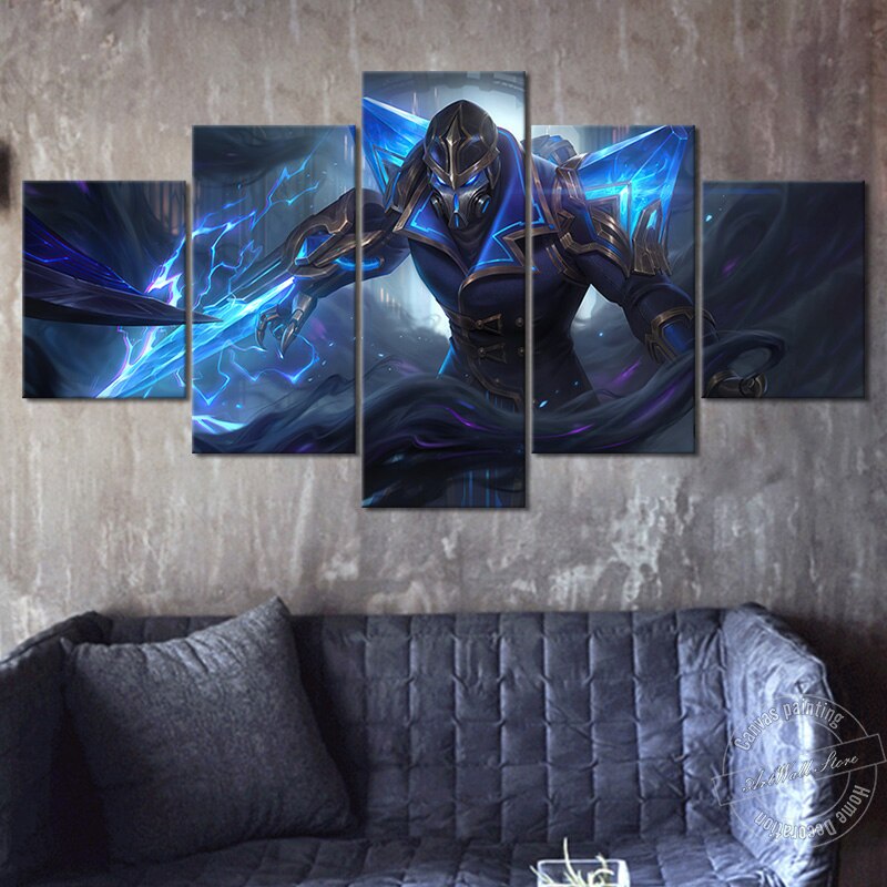 Kassadin "Hextech"  "Voidwalker" Poster - Canvas Painting - League of Legends Fan Store