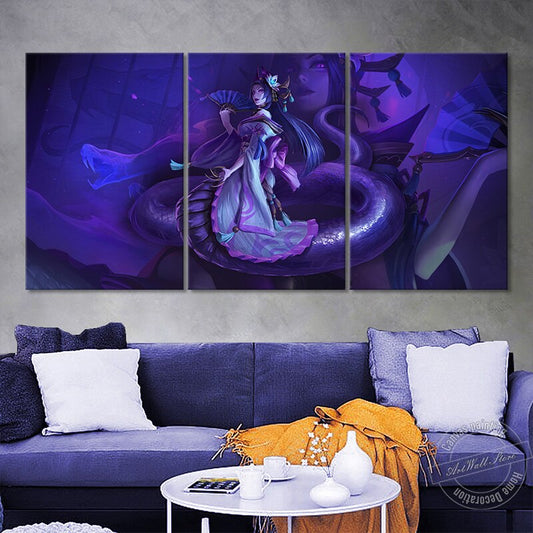 Cassiopeia "Spirit Blossom" Poster - Canvas Painting - League of Legends Fan Store