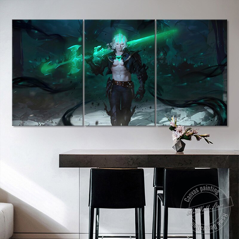 "The King of Ruined" Viego Poster - Canvas Painting - League of Legends Fan Store