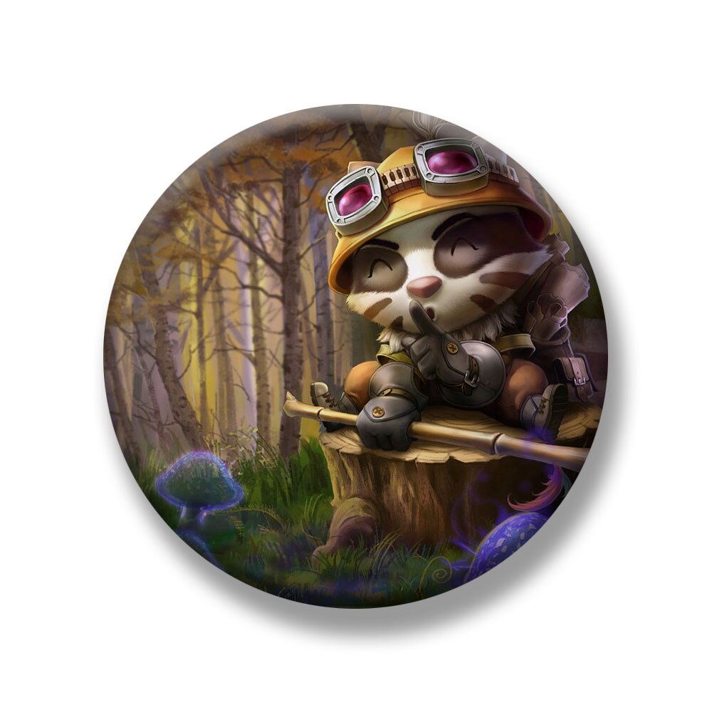 Teemo Badge - Brooch Collection - League of Legends Fan Store