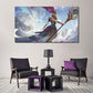 "Battle Queen" Qiyana Katarina Janna Diana Rell Poster - Canvas Painting - League of Legends Fan Store