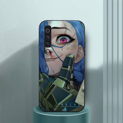 Collection 2 Arcane jinx Phone Case For Samsung a10 a12 a50 a51 a52 a21 a31 a32 a71 s10 s20 s21  Plus Fe Ultra - League of Legends Fan Store