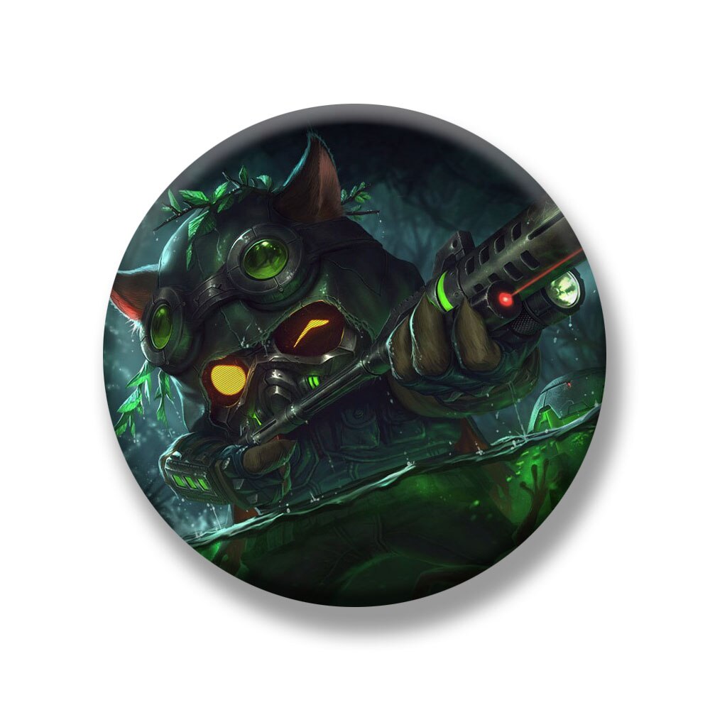 League of Legends Teemo Badge - Brooch Collection - League of Legends Fan Store