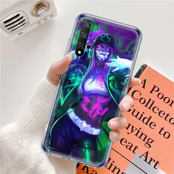 Collection 2 League Legends LOL Kda Case for Huawei Honor 9C 9S 9A 8A 8S 2020 20 20e 20i Y9 Y9s Y8p Y7 Y6 2019 Clear Soft Phone Cover - League of Legends Fan Store