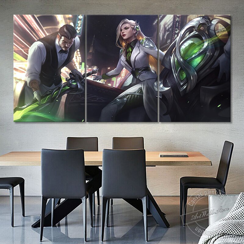 Leona Poster - Canvas Painting - League of Legends Fan Store