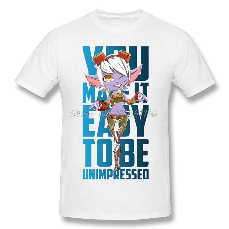 You Make It Easy To Be Unimpressed TShirt - League of Legends Fan Store