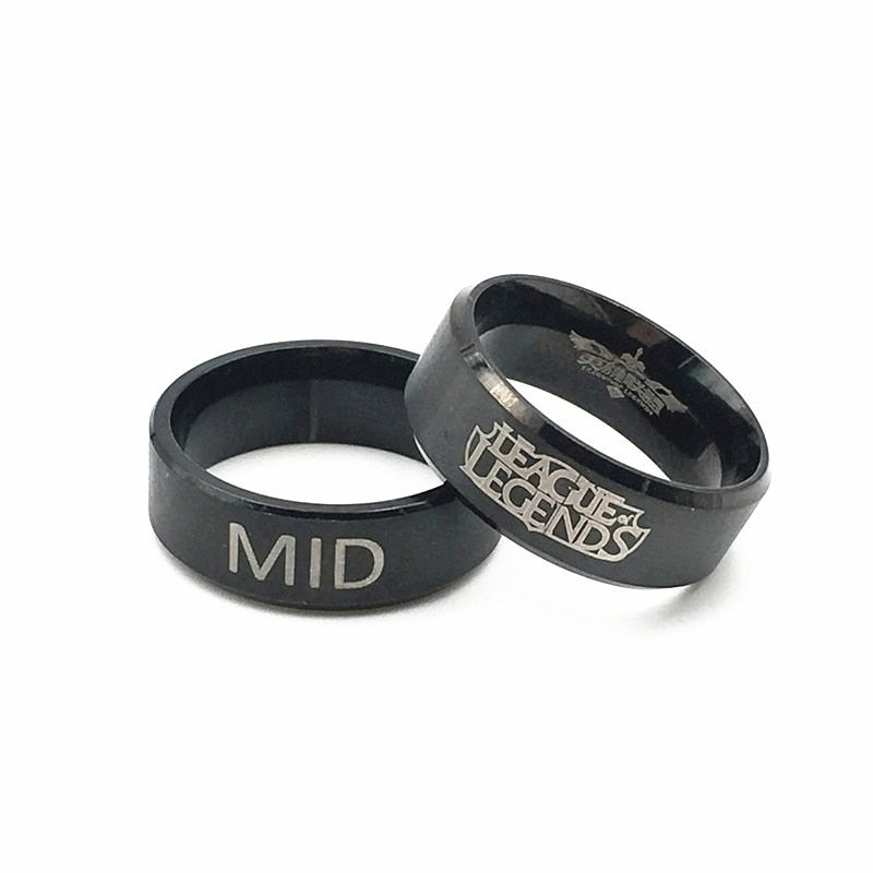 League Of Legend Stainless Steel Ring - League of Legends Fan Store