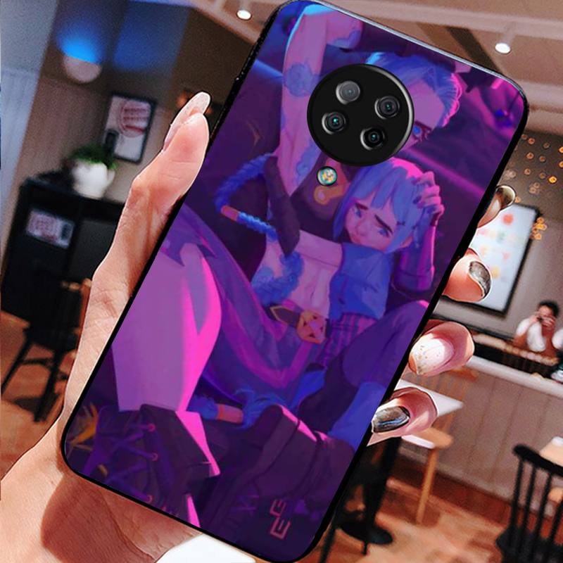 Collection 2 Arcane jinx Phone Case For Xiaomi Mi Redmi Note 7 8 9 10 11 pro t s A 10 Lite pro - League of Legends Fan Store