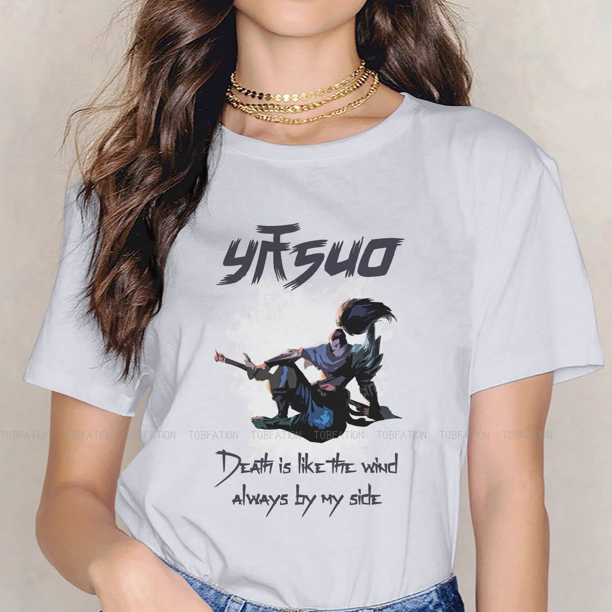 Yasuo TShirt  Pure Cotton - League of Legends Fan Store