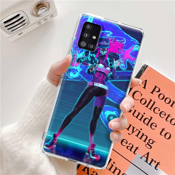 Collection 2 League Legends LOL Kda Case For Samsung Galaxy A51 A71 A41 A42 5G A31 A21 A01 M51 M21 M11 Clear Soft Phone Coque Shell - League of Legends Fan Store