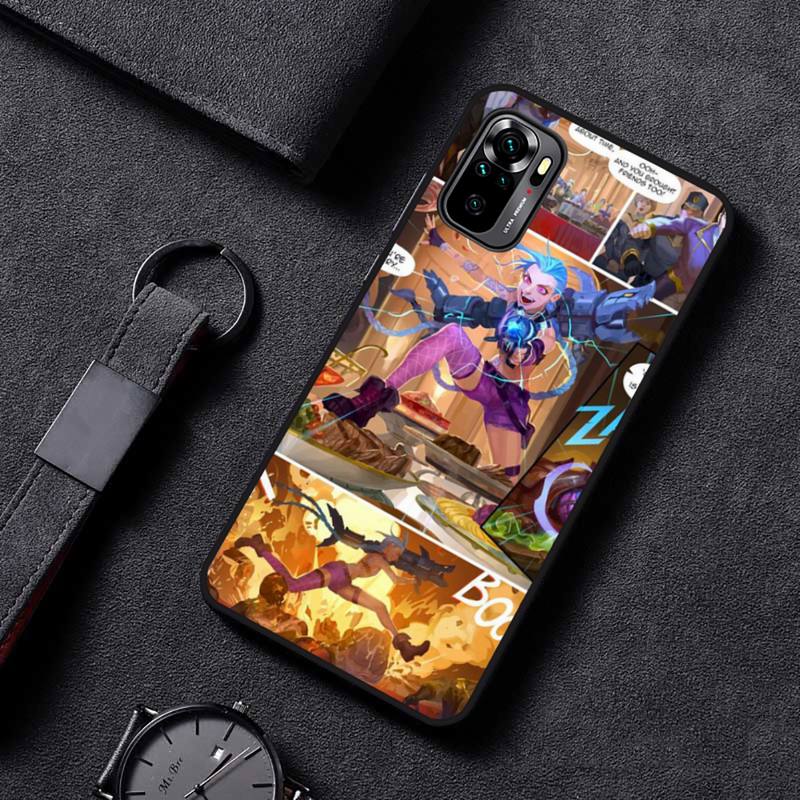 Collection 2 Arcane jinx Phone Case For Huawei P40 P20 P30 Mate 40 20 10 Lite Pro Nova 5t P Smart 2019 - League of Legends Fan Store