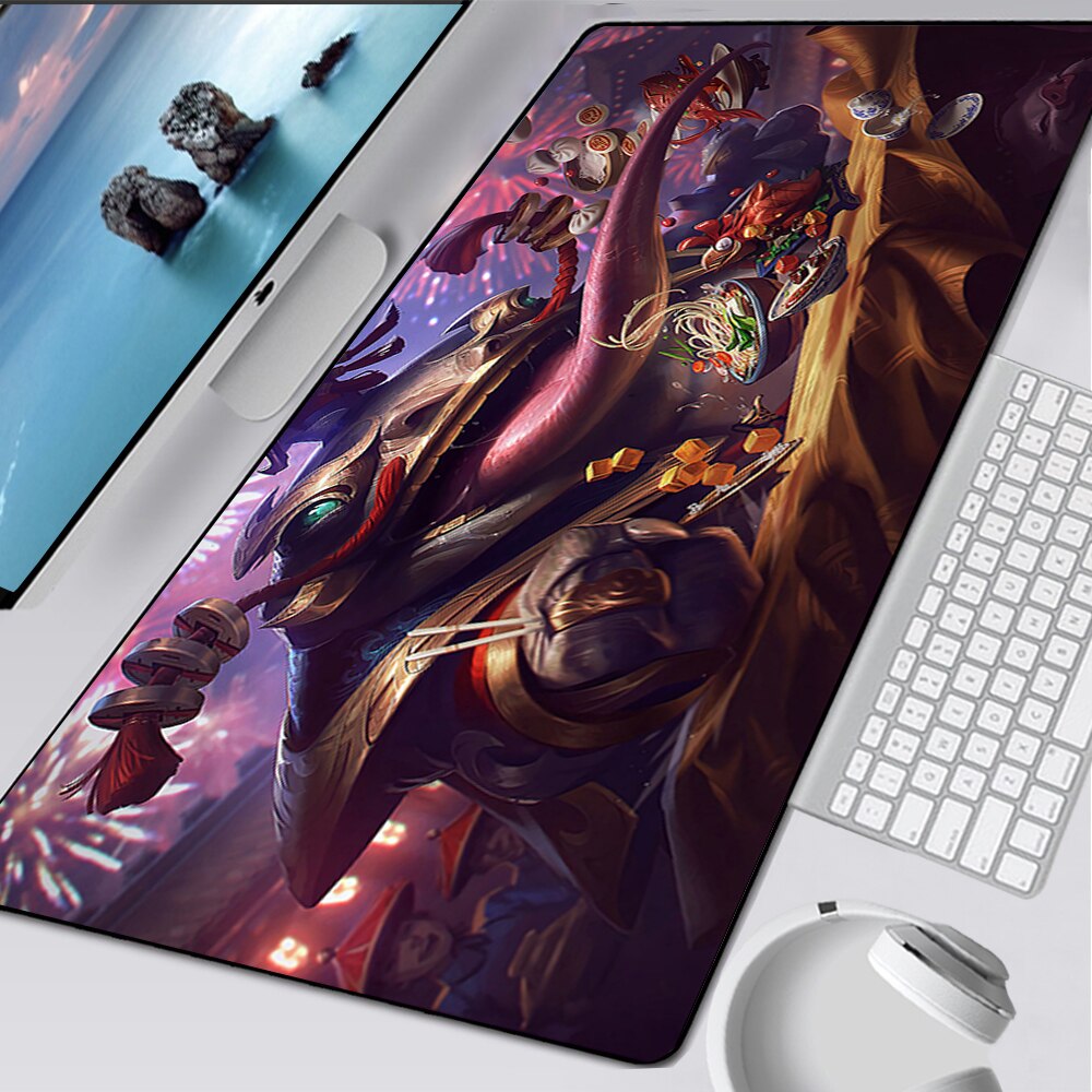 Tahm Kench Mouse Pad Collection  - All Skins - - League of Legends Fan Store