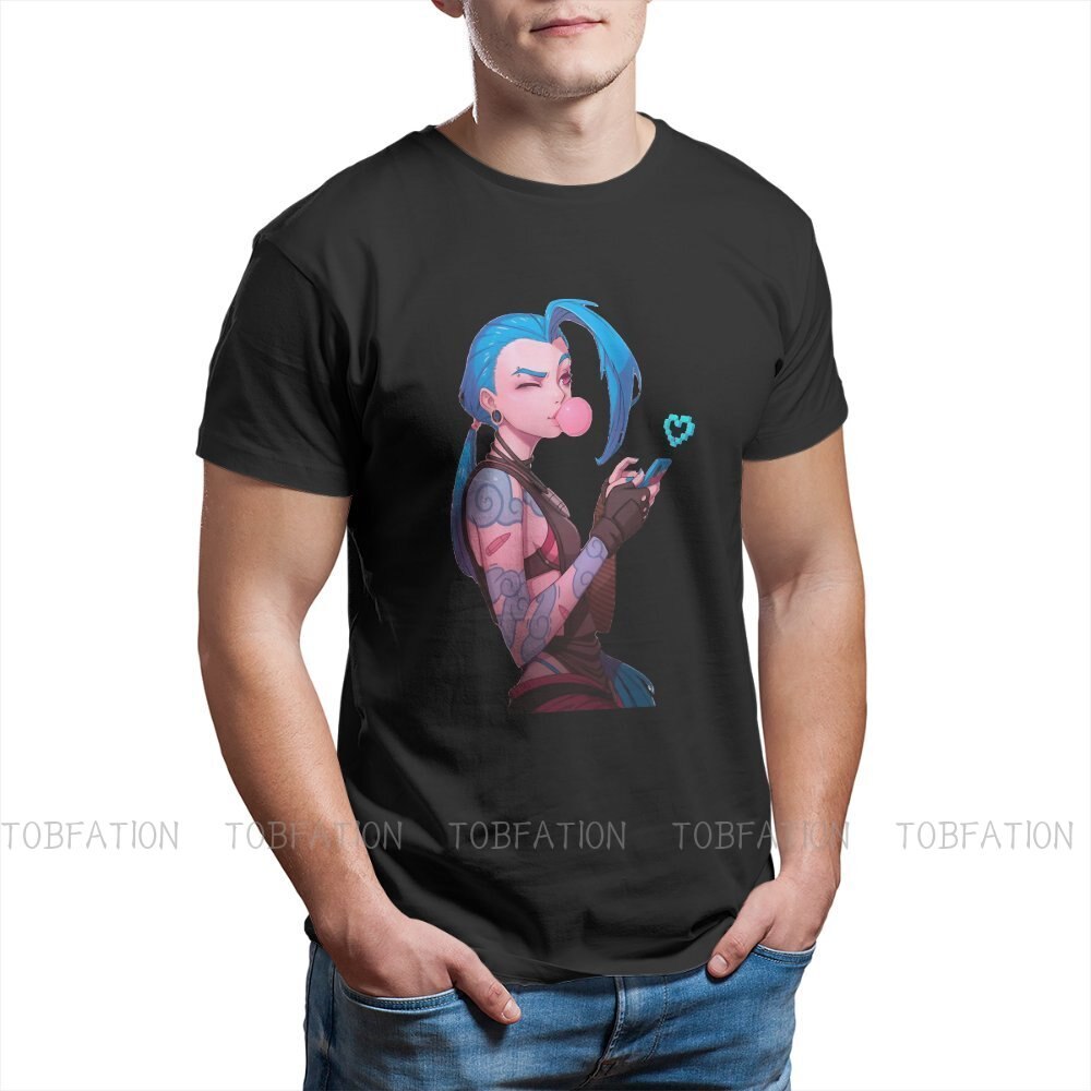 Arcane Jinx T Shirt - League of Legends Fan Store