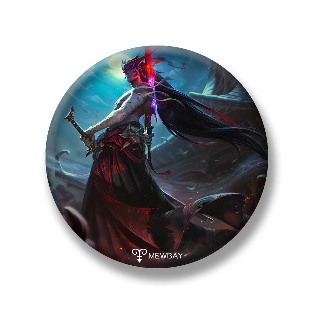 League of Legends Champions Badge - Brooch Collection - League of Legends Fan Store