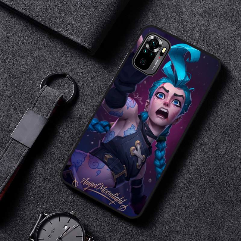 Collection 1 Arcane jinx Phone Case For Huawei P40 P20 P30 Mate 40 20 10 Lite Pro Nova 5t P Smart 2019 - League of Legends Fan Store