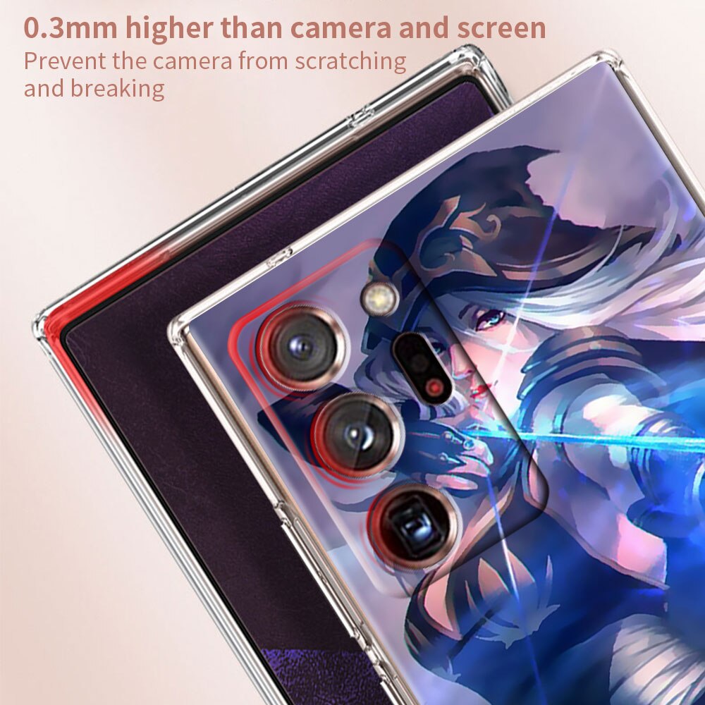 Collection 2 League Of Legends Lol Cool Transparent Phone Case for Samsung Galaxy Note 20 UItra 10 Plus 5G 10Lite 20 5G 9 Protect Cover - League of Legends Fan Store