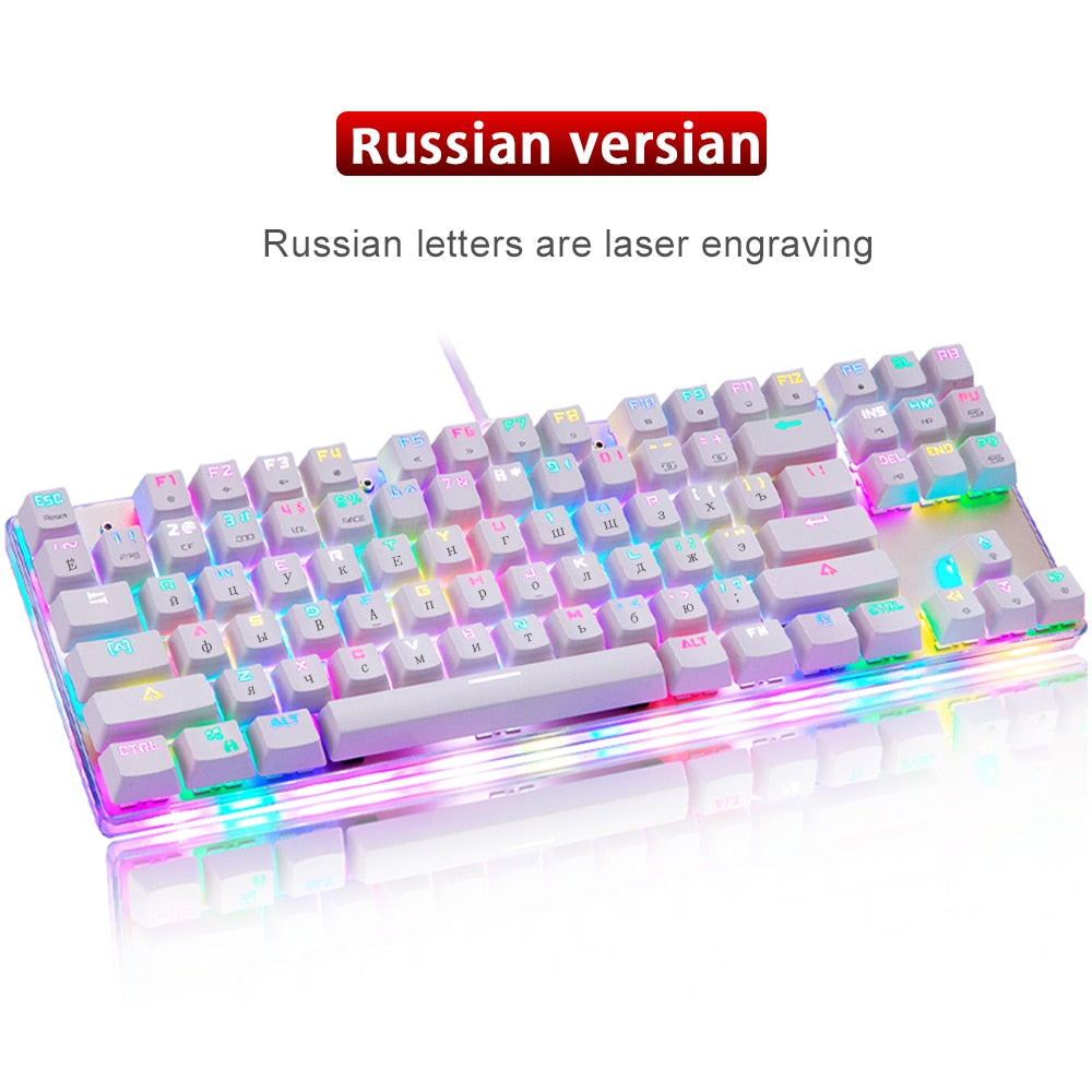 Motospeed K87S RGB Gaming Mechanical Keyboard - League of Legends Fan Store