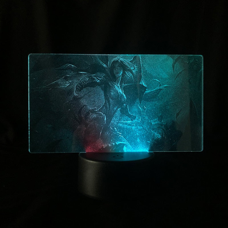 Kaisa 3D Led Nightlight Decor  Two Tone - League of Legends Fan Store