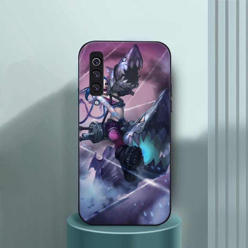 Collection 2 Arcane jinx Phone Case For Samsung a10 a12 a50 a51 a52 a21 a31 a32 a71 s10 s20 s21  Plus Fe Ultra - League of Legends Fan Store