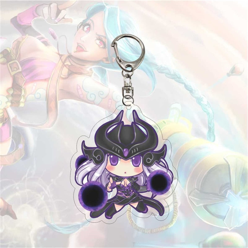 League of Legends Acrylic Keychain Champion Series 6 - League of Legends Fan Store