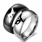 Kindred "Eternal Hunters" Ring - Stainless Steel - "Never One Without the Other Love" - League of Legends Fan Store