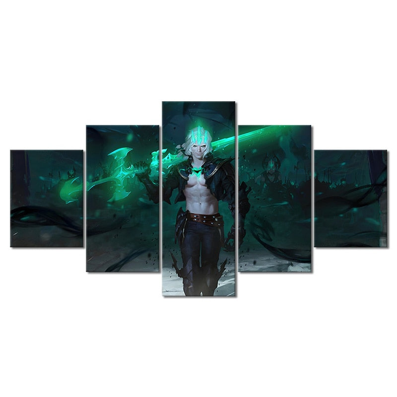 "The King of Ruined" Viego Poster - Canvas Painting - League of Legends Fan Store