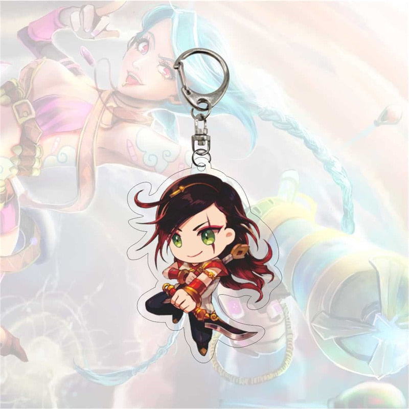 League of Legends Acrylic Keychain Champion Series 6 - League of Legends Fan Store