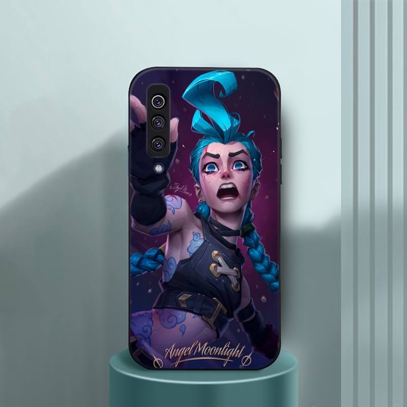 Collection 1 Arcane jinx Phone Case For Samsung a10 a12 a50 a51 a52 a21 a31 a32 a71 s10 s20 s21  Plus Fe Ultra - League of Legends Fan Store