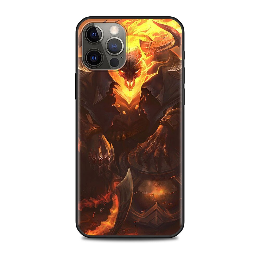 Collection 1 League Of Legends Lol Phone Case For Apple iPhone 11 12 13 Pro 7 8 Plus 6 6S+ X X SMax XR SE Silicone Cover for iPhone 11 Coque - League of Legends Fan Store