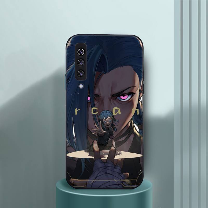 Collection 1 Arcane jinx Phone Case For Samsung a10 a12 a50 a51 a52 a21 a31 a32 a71 s10 s20 s21  Plus Fe Ultra - League of Legends Fan Store