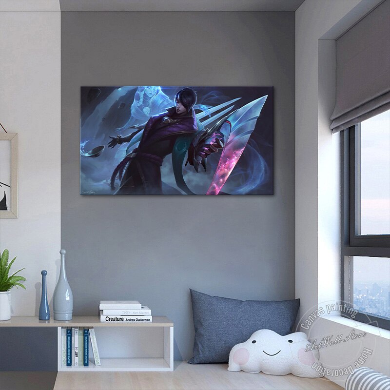 Aphelios Poster - Canvas Painting 2 - League of Legends Fan Store