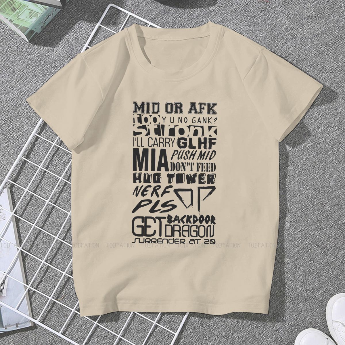 LOL Text T-Shirts - League of Legends Fan Store